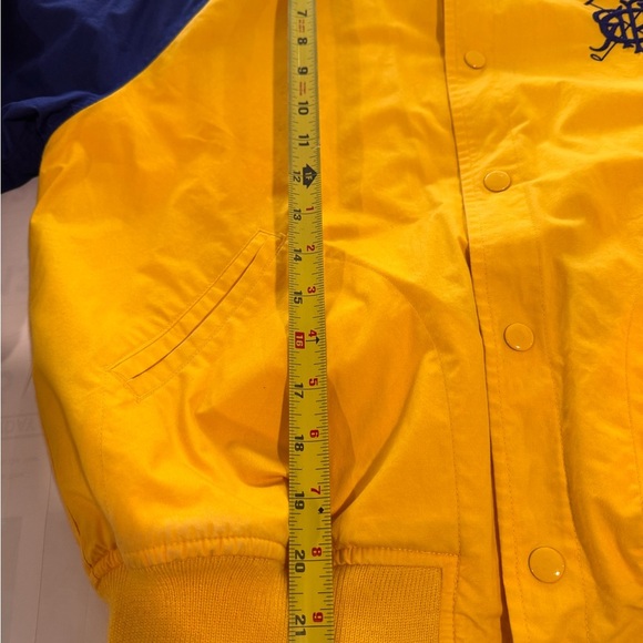 vintage Polo by Ralph Lauren Kids Yellow and Blue Puffer Jacket - Picture 11 of 11